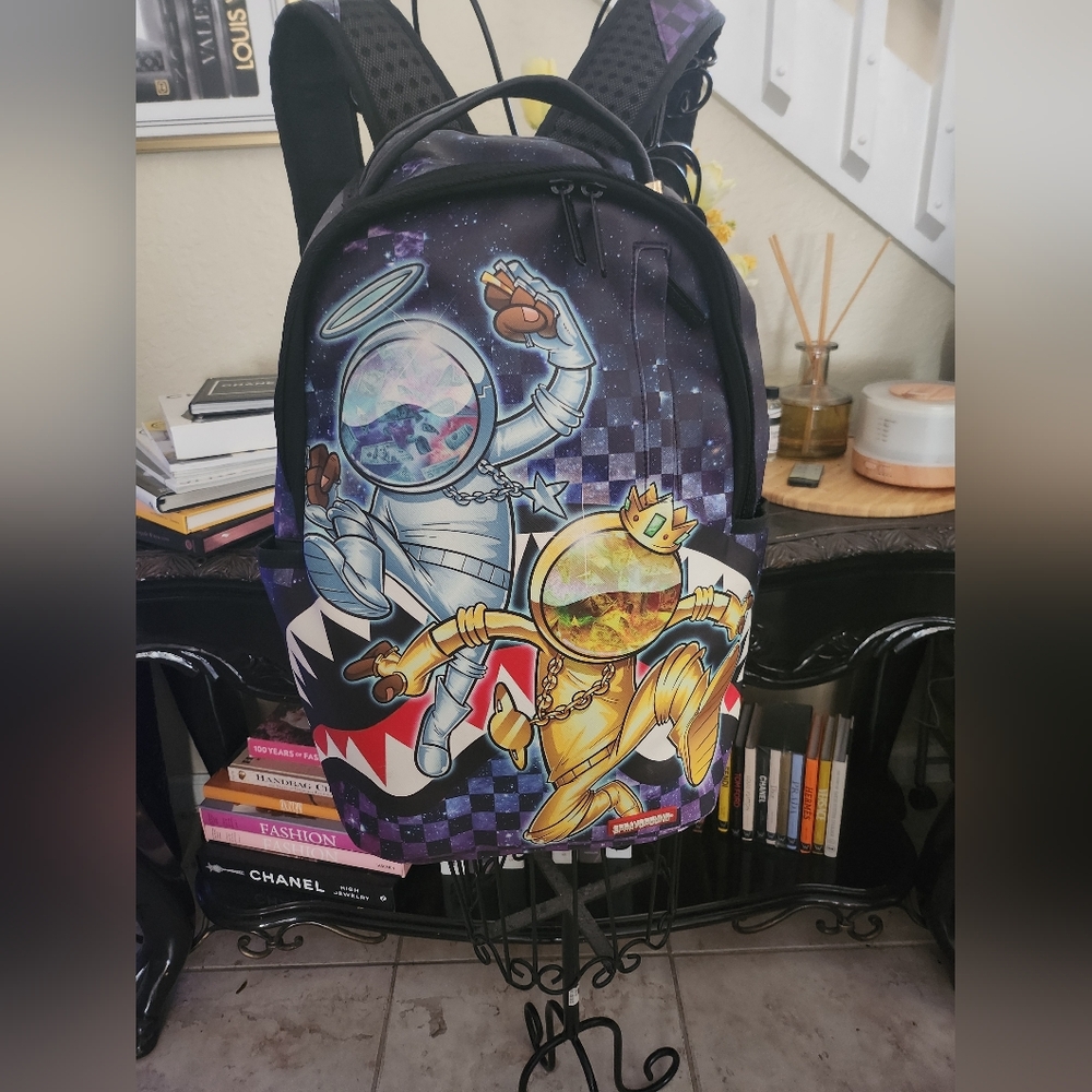 Sprayground WE OUT HERE BACKPACK (DLXV) - Picture 2 of 7